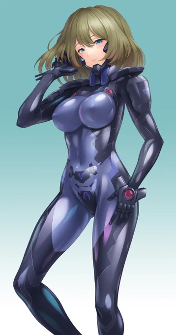 アイドルマスターシンデレラガールズから高垣楓
in99式衛士強化装備 