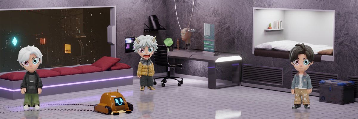 WhoopRooms's tweet image. KARAFURU X ROOMS 🤖
#RoomsBanner #Karafuru #FANART