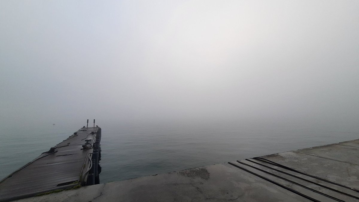 FatmaNKok's tweet photo. Günaydın ⛅ Evden güneş gözlüğü ile inip Sarıyer sahilde sise battık. Merak edenler için 2 ay sonra bu sefer -770'deyiz. https://t.co/R5eFcai0C3
