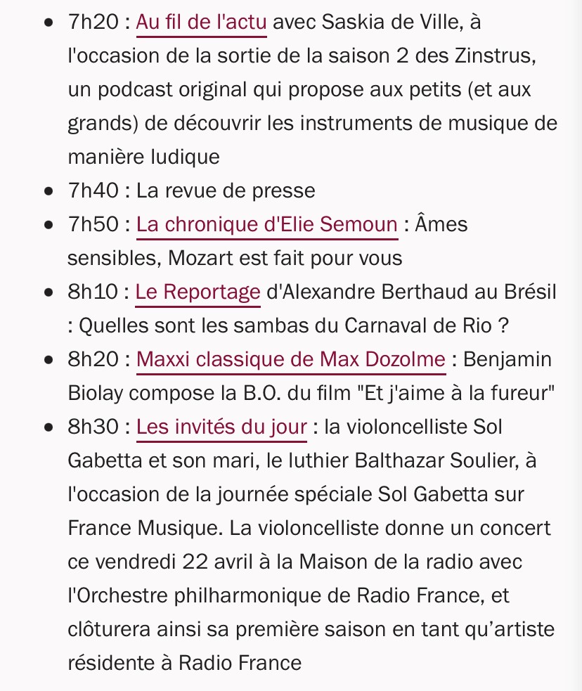 France Musique tweet media