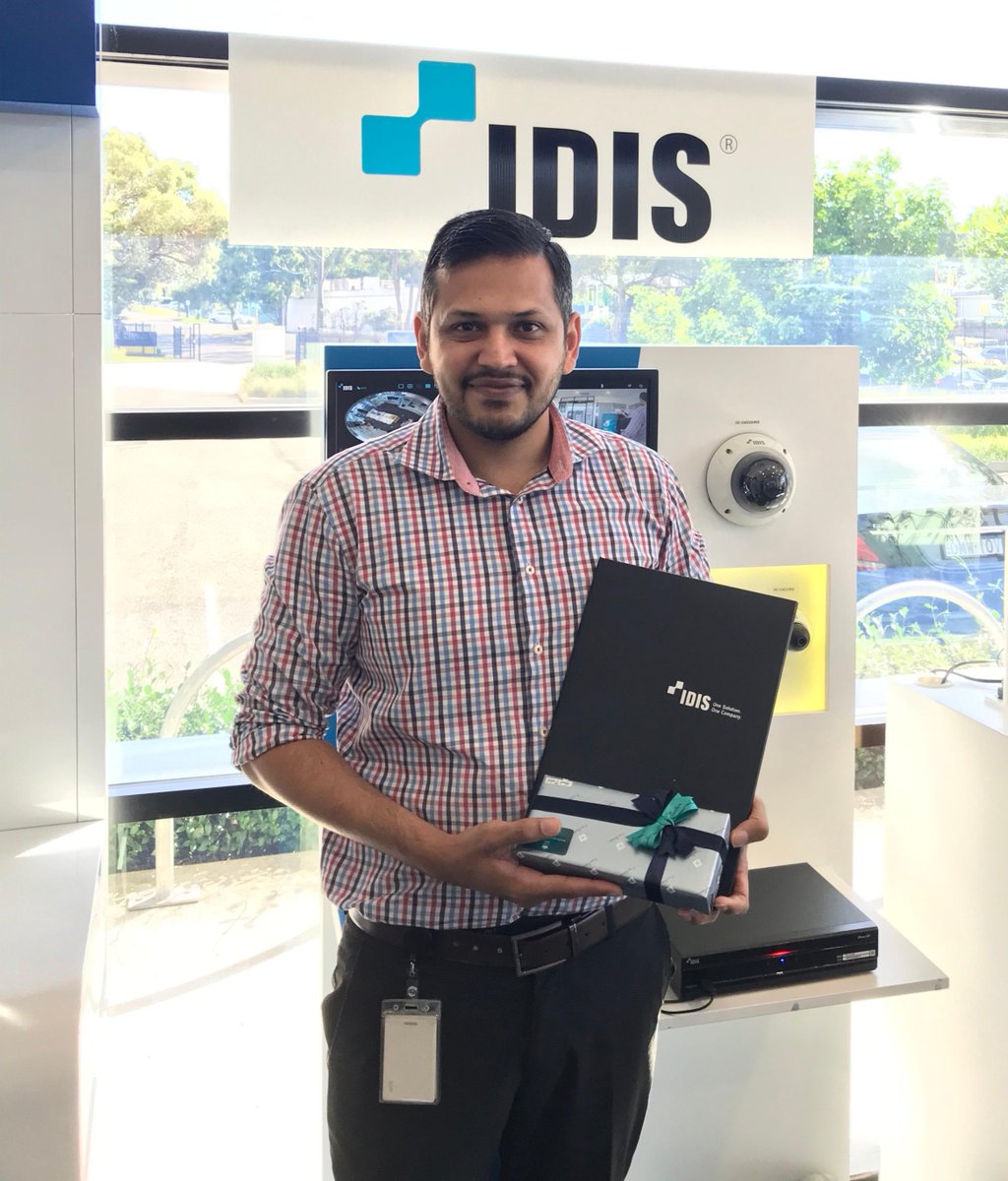 Massive congratulations to Amit Dalal who was selected from over 100 IDIS global partners for his outstanding performance in 2021.

<a href="/IDISglobal/">IDIS</a> #youcanrelyonhills