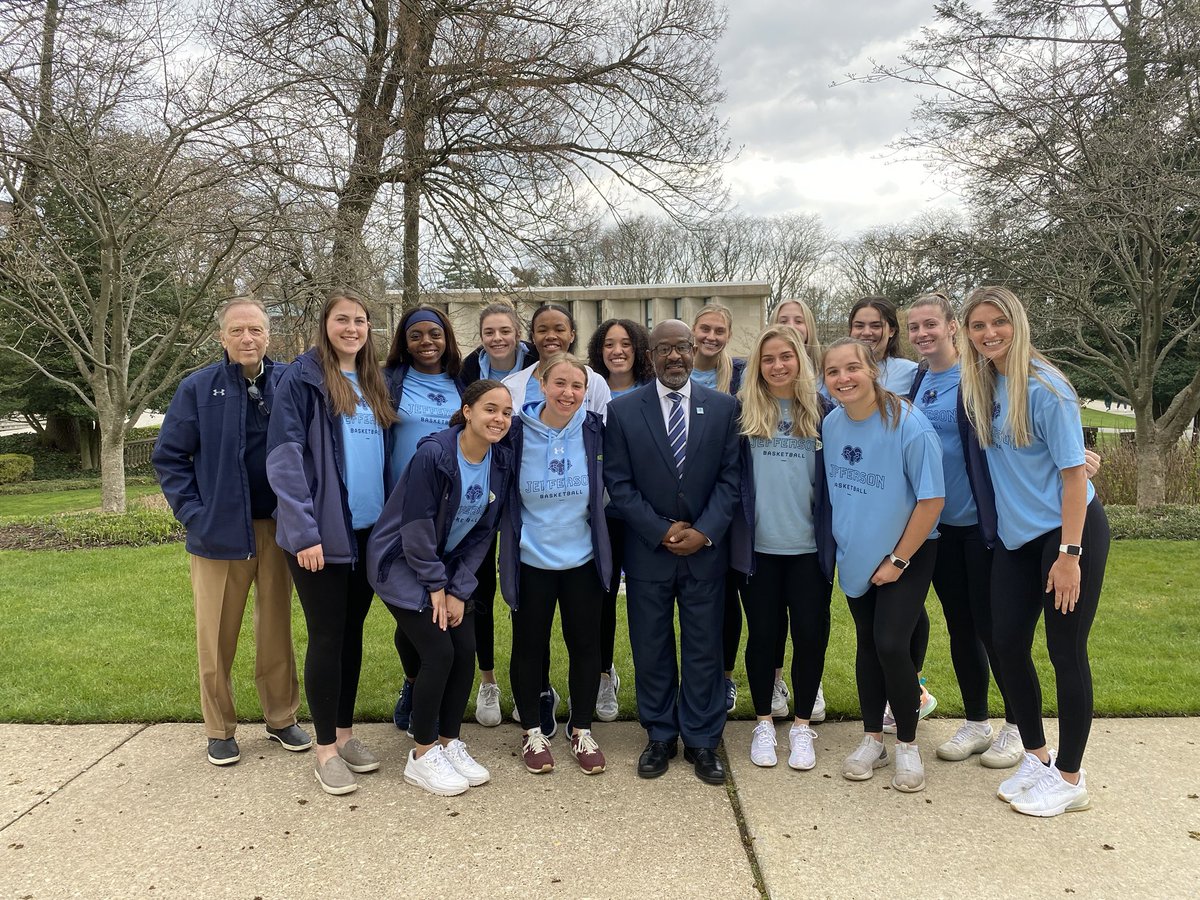 Yesterday, l had an opportunity to congratulate our Women’s Basketball team on an amazing season. They had 24 wins, an NCAA win over Bentley College, and ended the season as one of 32 teams left in Division II. Thanks to the coaching staff for great leadership.