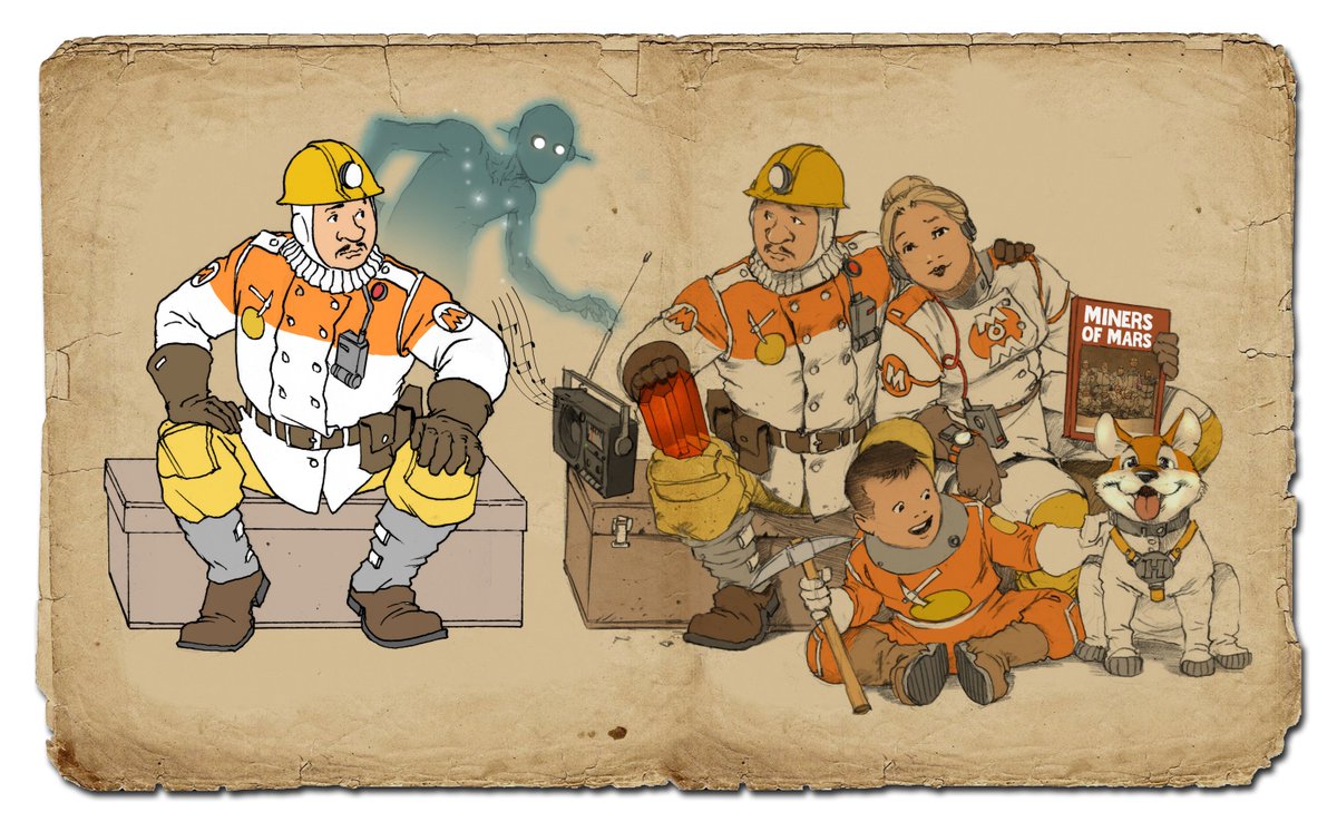 🚀 MINTING TODAY 🚀
magiceden.io/launchpad/mine…

🥰 MoM ROADMAP 🥰

✅ Miners of Mars
✅ Women of Mars
✅ 3000 Kids of Mars
✅ Digital Clone as PFP (ETH)
✅ 7000 Comic Books
✅ GEM Token
✅ Miners Anthem
✅ 700 SEMIGODZ

🎁 RT, LIKE, and PIN 2 friends to win a SPECIAL gift!

#MINTING