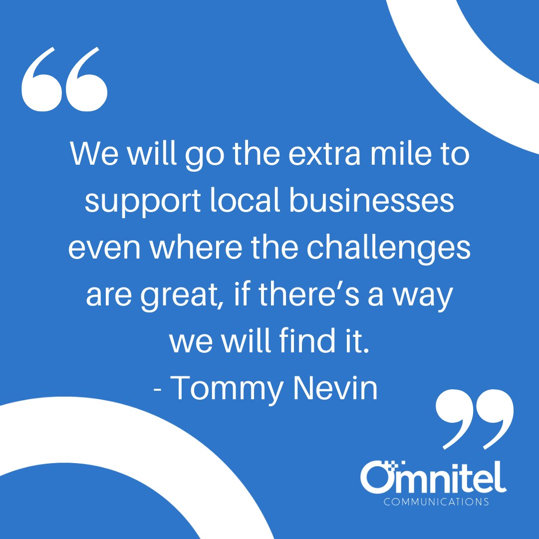 Some #WednesdayWisdom our director Tommy! We love supporting local businesses &amp; always go the extra mile to provide the best service &amp; products! If you're looking for business telecoms visit omnitel.co.uk 
#supportlocal #localbusiness #smallbusiness #businessbroadband