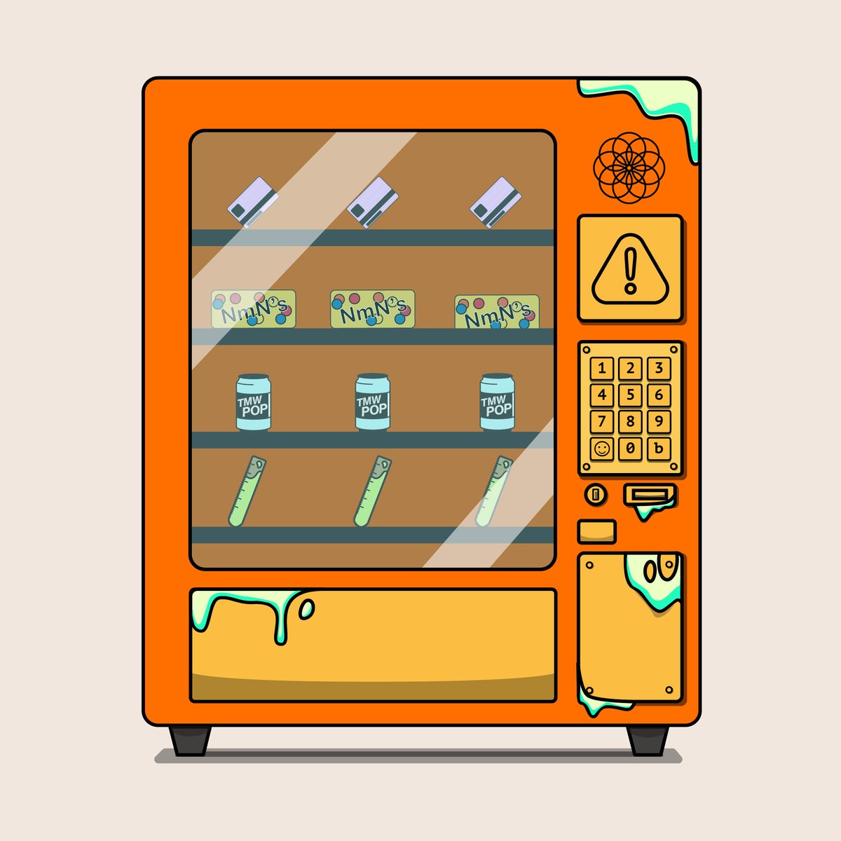 Vendy (@vendy100) on Twitter photo After yesterday’s system upgrade malfunction, we are back online. Current vending machine stock:
8 x NmN’s
4 x TMW POPs
16 x Goop Tubes
3 x Blank Subject Passes
0 x Joe’s Coffee (coming soon)
<a href="/tmw_buidls/">tmw (c,c,c)</a> <a href="/whatthefurr/">Joe (c,c,c)</a>
#posse #possessednft #possessedfanart After yesterday’s system upgrade malfunction, we are back online. Current vending machine stock:
8 x NmN’s
4 x TMW POPs
16 x Goop Tubes
3 x Blank Subject Passes
0 x Joe’s Coffee (coming soon)
<a href="/tmw_buidls/">tmw (c,c,c)</a> <a href="/whatthefurr/">Joe (c,c,c)</a>
#posse #possessednft #possessedfanart