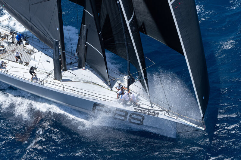 sytreports's tweet photo. Tough, windy conditions remained undeterred as competitors battled it out on day two of the Les Voiles de St Barth Richard Mille.
Read the full story here: https://t.co/a5IqN8odfm
#yachtnews #yahct #superyacht #superyachttimes #sailing #ocean #sailingtheocean https://t.co/RGuZ7tX0ys
