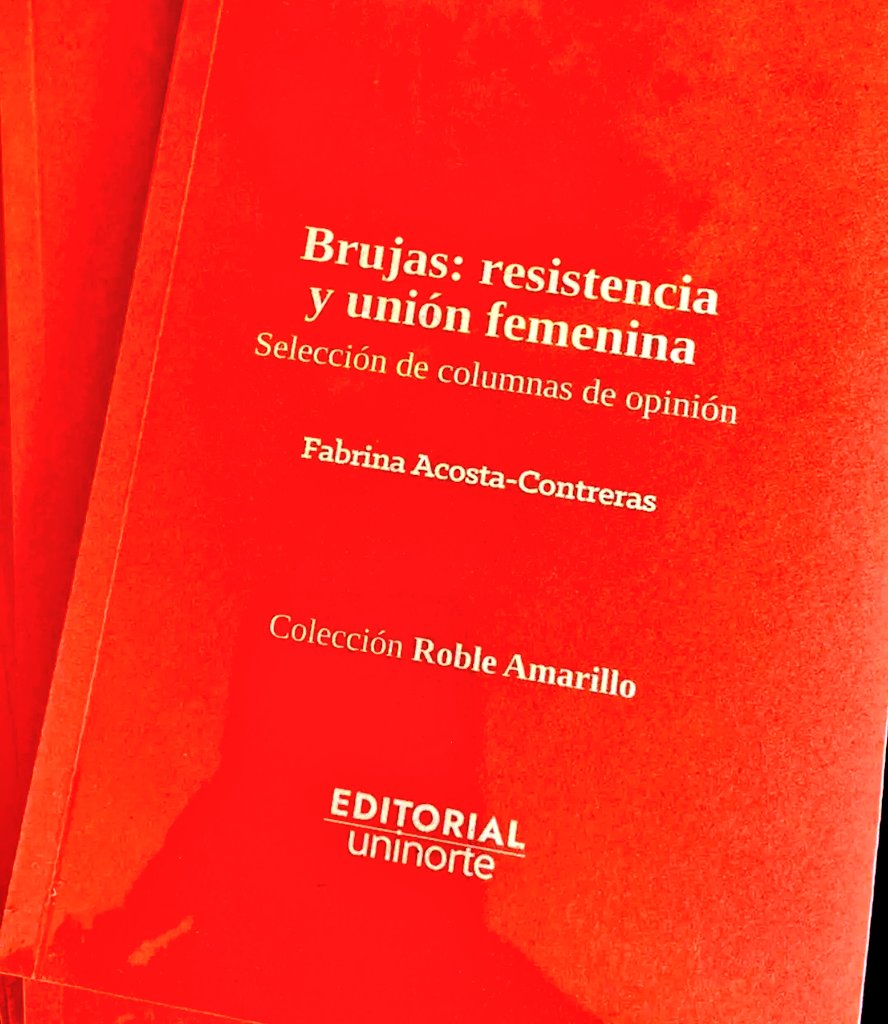 Mi cuerpo en Dubái
Pero mis letras y mi espíritu en la <a href="/FILBogota/">FeriadelLibroBogotá</a> 
Vivan los libros, quienes escriben y quienes leen!
Vivan las letras 
<a href="/EvasyAdanes/">Evas & Adanes</a> <a href="/Editorial_UN/">Editorial Uninorte</a>
Seguimos firmes!