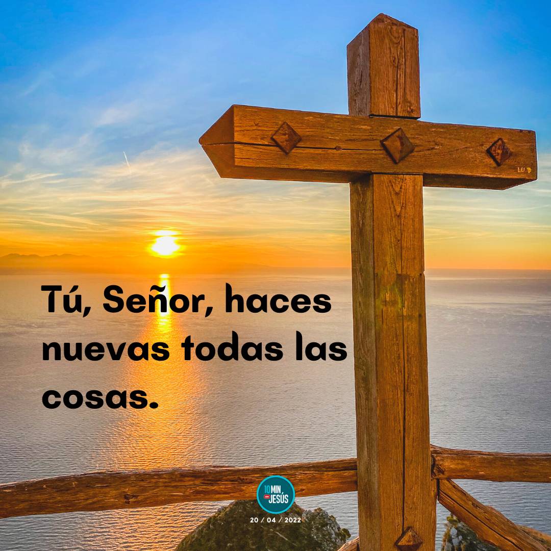 10 Minutos con Jesús (@10minconjesus) on Twitter photo Tú, Señor, haces nuevas todas las cosas.
#10MinutosconJesús Tú, Señor, haces nuevas todas las cosas.
#10MinutosconJesús