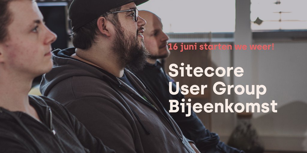 Op 16 juni starten we weer! Voor het eerst in lange tijd organiseren wij de fysieke Sitecore User Group bijeenkomst, gezellig bij ons op kantoor in Den Bosch! Meer informatie op sugnl.net 

#sugnl #sitecoreusergroupnl #humandigital  #digitalagency #digitalhuman