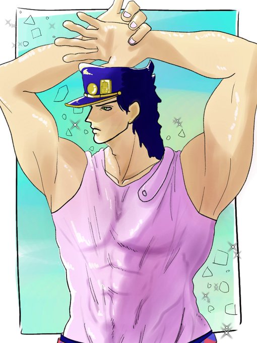 ジョジョの承太郎を 描きました O Www Vetrepro Fr