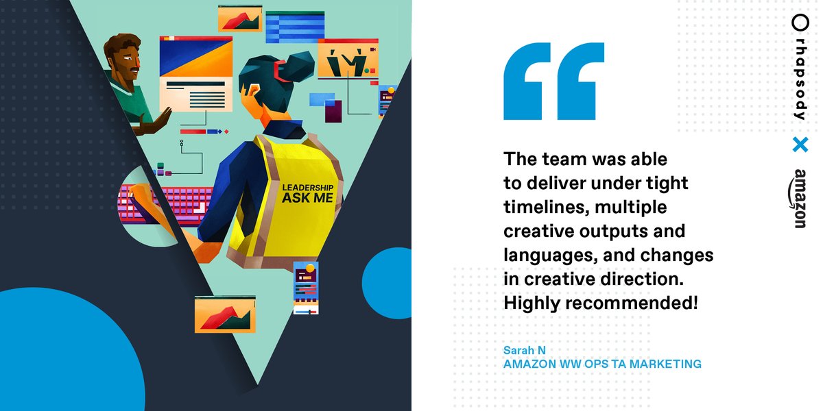 Receiving a testimonial from a happy customer is the best way to start the day!

It’s been a fantastic collaboration and we are more than happy to share this feedback from Amazon with you.

#contentnatives #graphicdesign #branding #creative #marketing