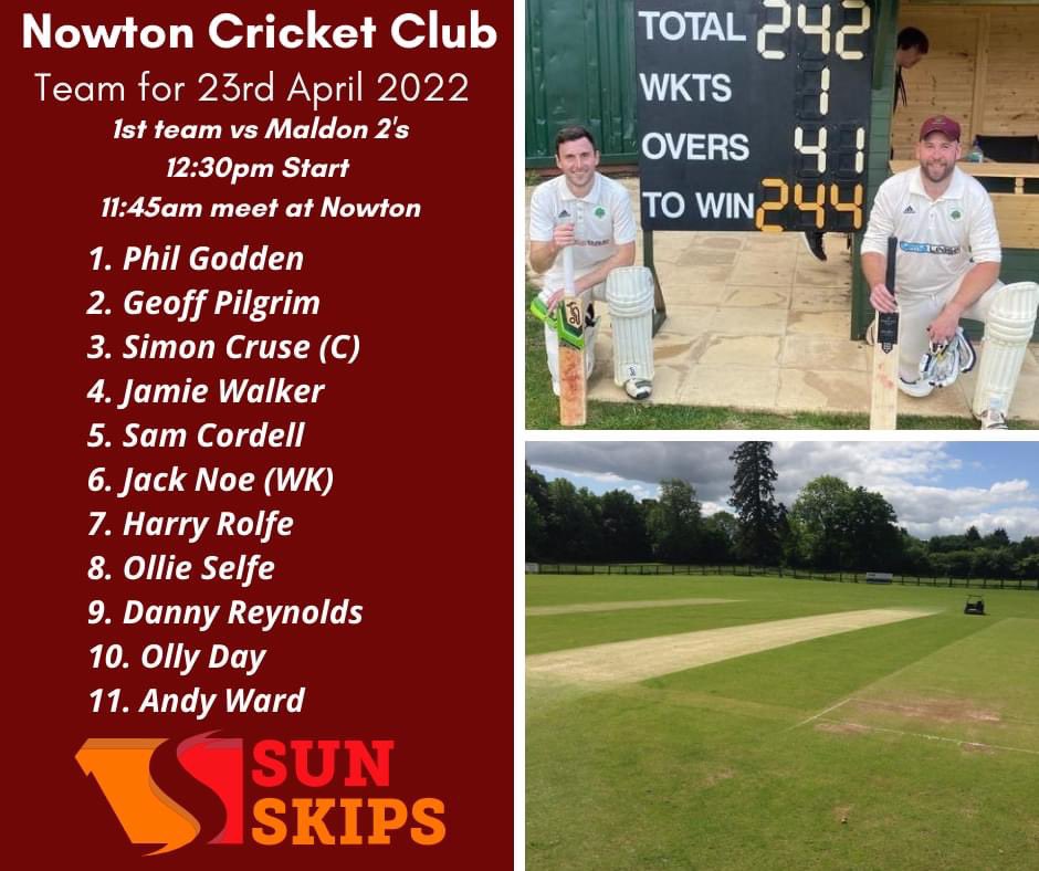 Nowton Cricket Club tweet media