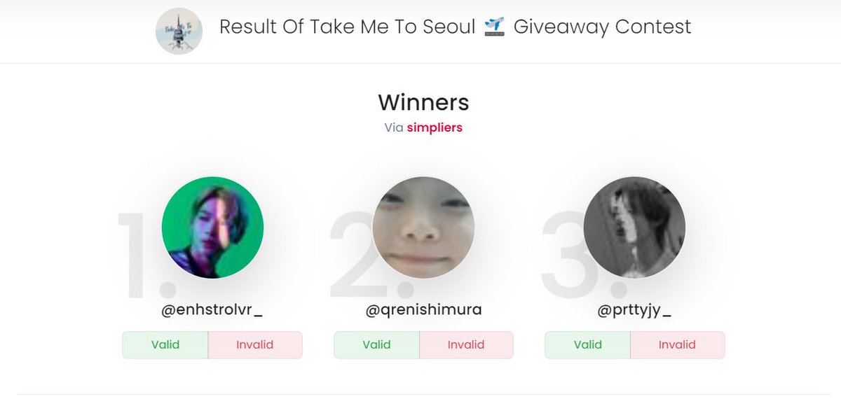 TakeMeToSeoul23's tweet photo. JAY BIRTHDAY GA
π Jay Pola - @enhstrolvr_
π 50 pesos GCash - @qrenishimura
π 50 pesos GCash - @prttyjy_
Please DM @TMTSCService to claim your prize. Congratulations π https://t.co/bOrtlDLQv8