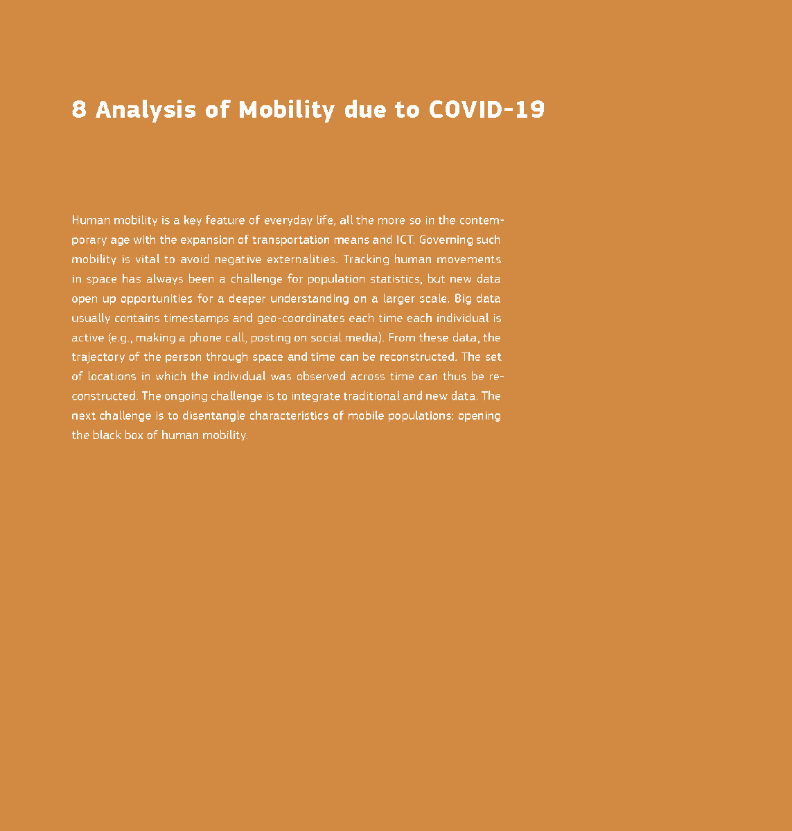 In our Science for Policy report we featured also applied issues, like Analysis of #Mobility due to #COVID19. 
Contributions by Daniela Ghio, @goujon_anne, Sara Grubanov-Boskovic, <a href="/iacus/">stefano maria iacus</a>, Fabrizio Natale, Luca Onorante 
👉 europa.eu/!WMrV4V 
#CSS4P