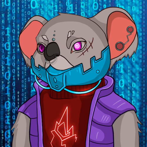 CyberpunKoala's tweet photo. Each Cyberpunk Koala NFT is unique. Find the rarest ones among 10,000 possible combinations. There are also secret components such as tattoos, jewelry and more. #NFT #NFTs #NFTProject #NFTCommmunity https://t.co/VdBYT8HlXO