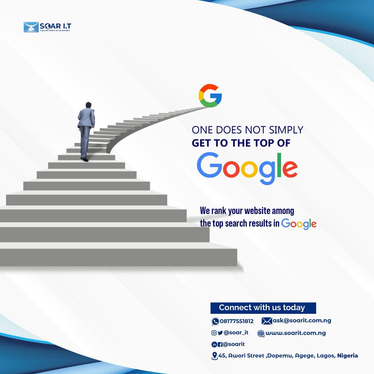 soar_it's tweet image. Your Website is a Great Source for Marketing...You, Will, Get website traffic from Your Targeted Audience 🎯 If you&apos;re relying on people to find you through a 📶 Google search, search engine optimization (SEO).You are at Right Place... Lets Connect 🤝