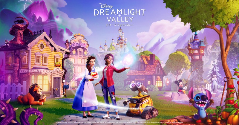 ディズニーのキャラと生活するライフシムゲーム ディズニー ドリームライトバレー が23年に基本無料で配信 早期アクセスは22年夏から