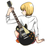 ギター女子のtwitterイラスト検索結果