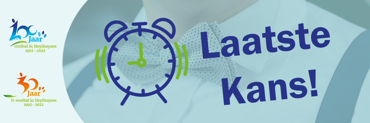 Nog enkele nachtjes en dan is het zover: De Jubileumavond! Nog niet aangemeld? Dan is dit je laatste kans. En voor alle last-minute beslissers: je bent ook welkom zonder aanmelding! Graag tot zaterdag.

svheythuysen.nl/nieuws/its-now…