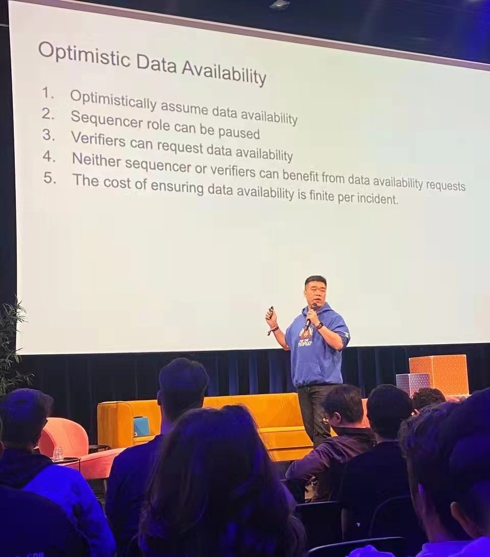 bigcailjin's tweet photo. Metis联合创始人兼技术负责人Yuan Su在阿姆斯特丹大会中发表关于去中心化 Layer2 挑战和想法的演讲！ https://t.co/pBaOKwqiwL