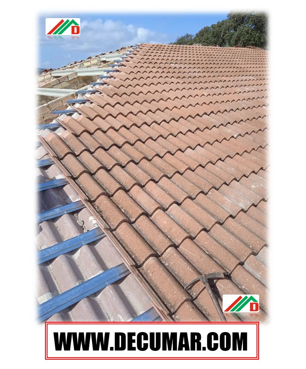 Desamiantacumar's tweet photo. #cubierta #teja #roof #construction #decumaramianto #huelva https://t.co/vtB3cKWyip