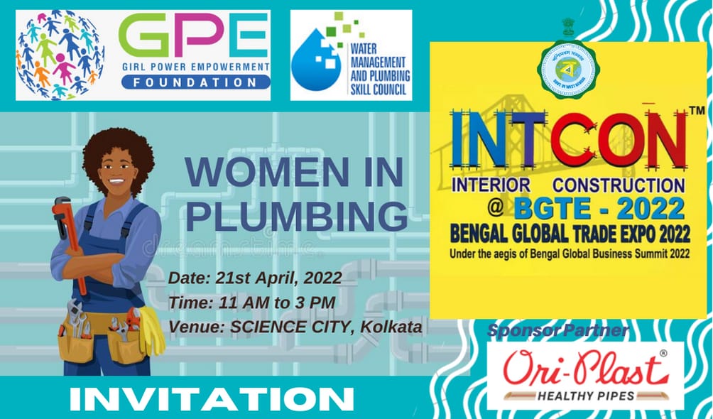 WMPSkillCouncil's tweet image. Proud to be supporting INTCON Expo and also conducting Basic Plumbing Training Program for 'Women in Plumbing' along with Oriplast &amp;amp; Girl Power Foundation. #intcon @MSDESkillIndia @NSDCINDIA @OriplastLimited