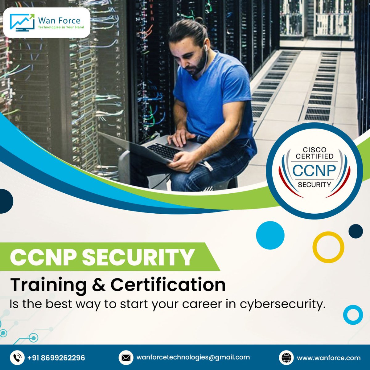 wanforcetech's tweet photo. 🔸The CCNP Security training course will set you up with the skills to master security protection.
🔸The benefits of having a CCNP certification includes the ability to work with large networks, including wireless networking, systems management.
#CCNP #CCNPSecurityTraining https://t.co/BZn9vgSvsI