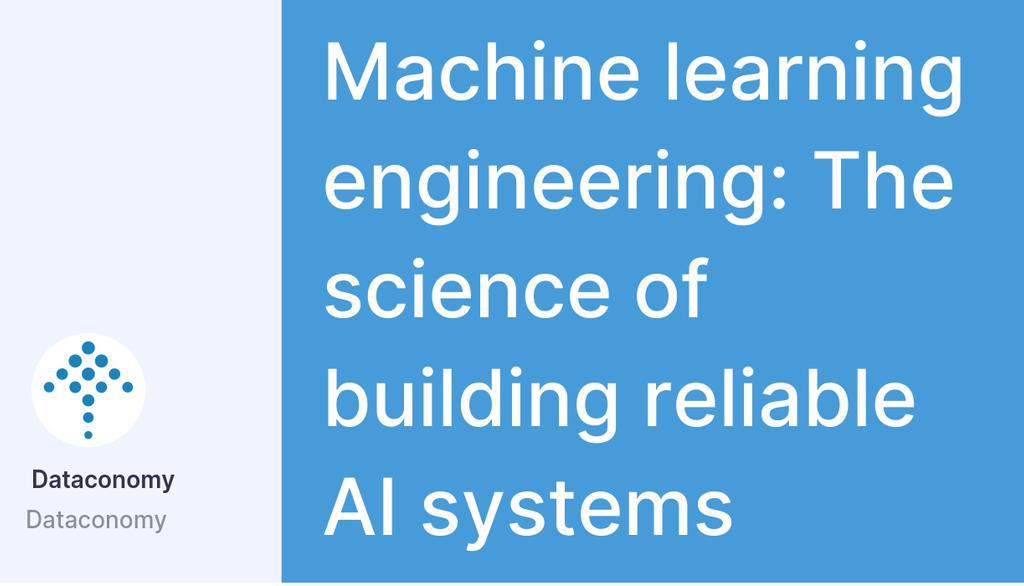 DataconomyMedia's tweet image. Math, data science, computer science, computer programming, statistics, or physics are all acceptable bachelor's degrees for machine learning engineering.
Read more 👉 link.dataconomy.com/BDIYG5
#DataScience #MachineLearningEngineering #MachineLearning