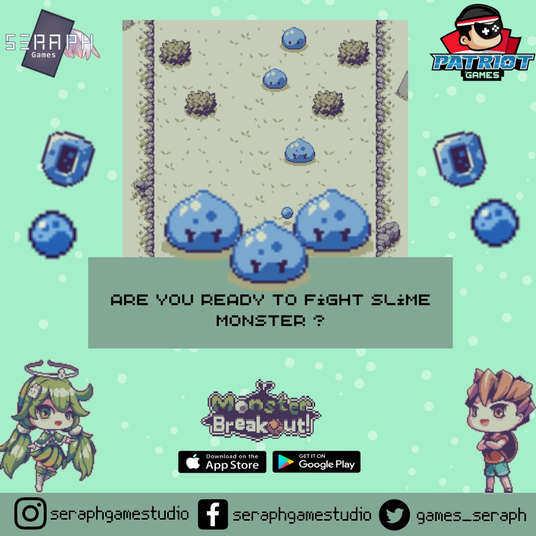games_seraph's tweet photo. Defeat all the monsters to level up and get items! Monster Breakout is available on Android & IOS! #seraphgames #patriotgames #monsterbreakout #getitem #mobilegame https://t.co/SOqIcFxMNm
