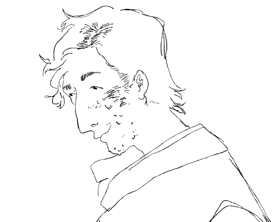 ive lost my ability to draw lucas's hair its been so long