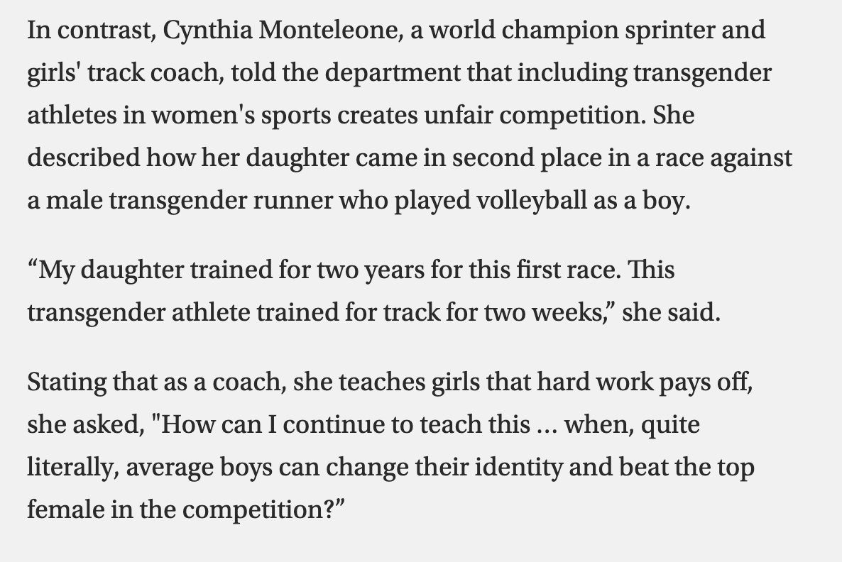 millyaarellano's tweet photo. While Title IX is the landmark gender equity law for expanding the opportunity for women in sports, today there is still work to be done as it pertains to transgender women as the perception is that they have biological advantages.  #edu150 @besavageee 

https://t.co/S7kCGNSmWo https://t.co/F0IyeVFnJn