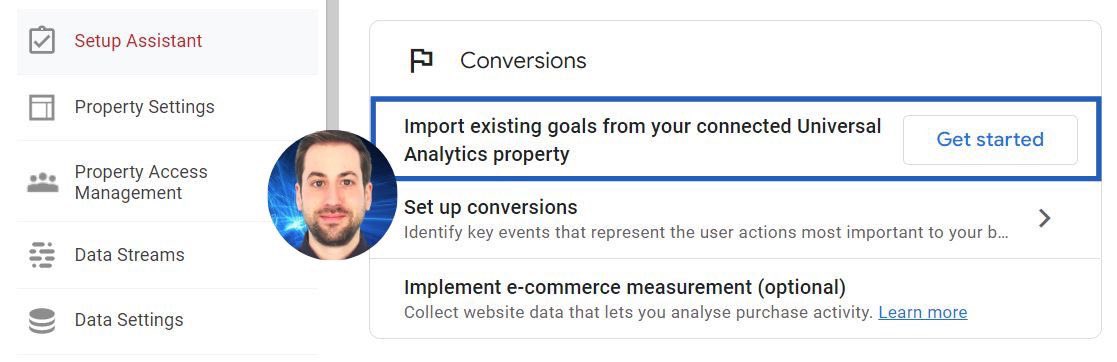 GA4 update 🔥 You can now import existing goals from your Universal Analytics property. This allows you to automatically migrate your UA 'goals' to GA 4 'conversion events'. #GoogleAnalytics #ga4