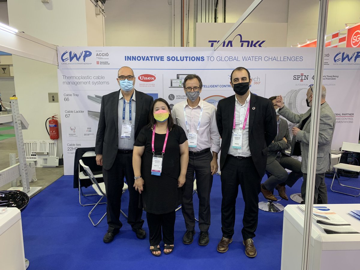 Third day in @WaterWeekSG singapore International Water week Catalan Pavilion. Catalan Water Partnership meets with Singapore Water Association to strenght relationship and looking for new cooperation activities together in Business development. @accio_cat https://t.co/duKPyvmTpA