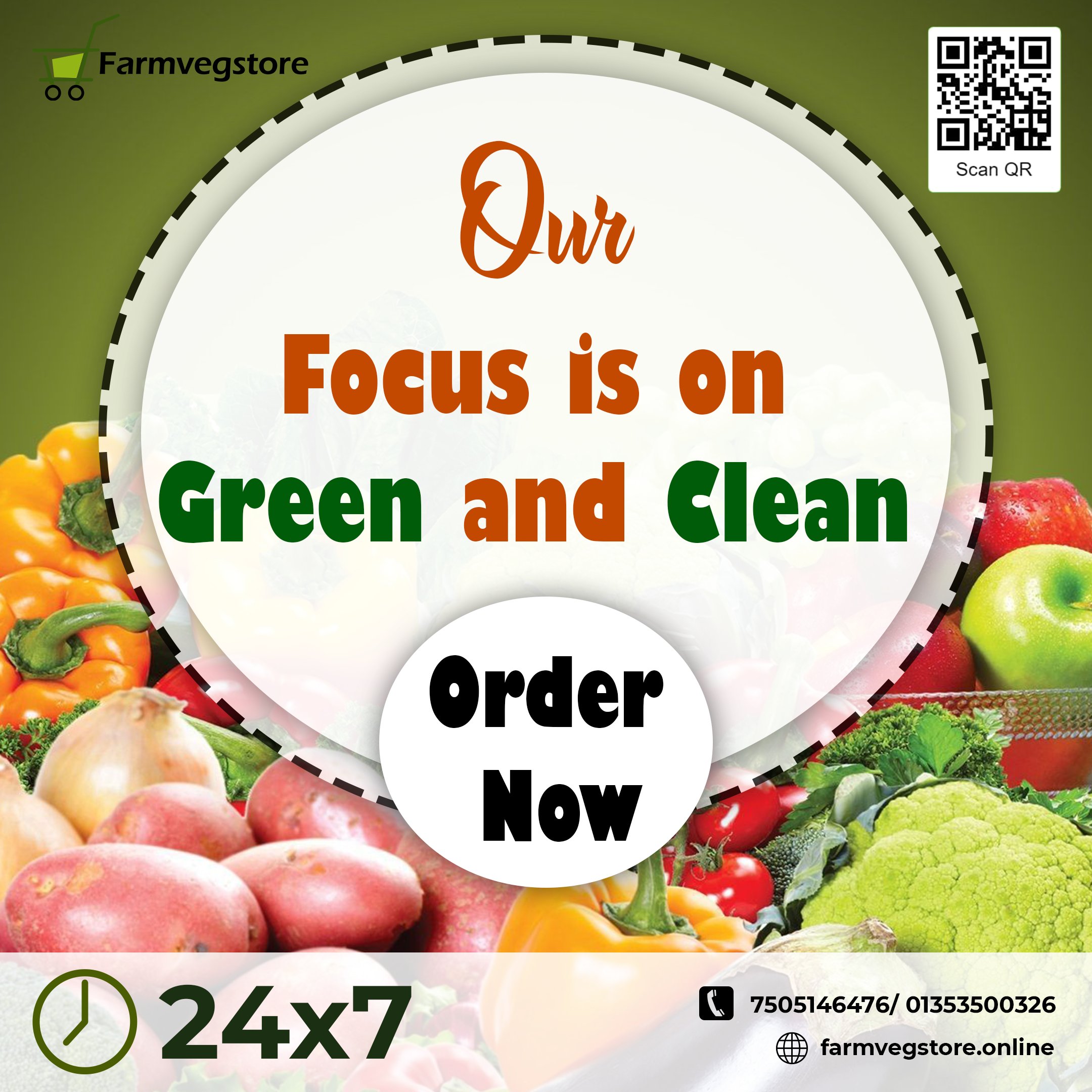 Farm Veg Store on Twitter "Go GREEN, GO CLEAN, GO FRUITY WITH