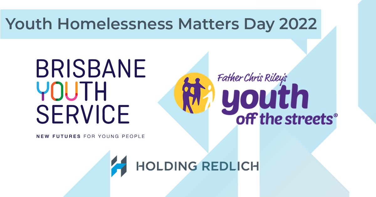 HoldingRedlich's tweet image. Today is #YouthHomelessnessMattersDay, an annual campaign aimed at raising public awareness and support for young people at risk of homelessness.

Through our #SocialJusticeFund, our workplace giving program, we donated $5,000 to each organisation to support their work.