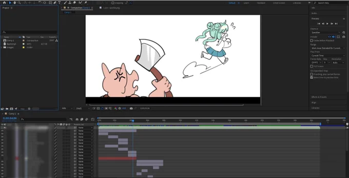 after effects giving me whiplash 