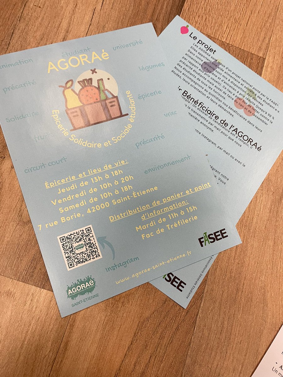 Le GASS a pu hier visiter l’Agorae : un espace de #cohésion et de #solidarité, dédié aux étudiants 👨‍🎓

Nous avons aussi pu échanger avec la <a href="/FedeFASEE/">FASEE</a> sur les possibilités d’événements et de projets dans ce lieu !

➡️ Rendez-vous au 7 Rue Borie pour découvrir l’<a href="/AGORAeFASEE/">AGORAé Saint-Etienne</a> 🟢