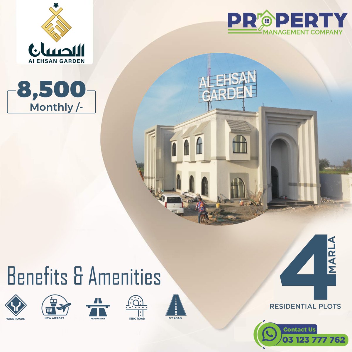 ProprtyMC7's tweet image. 4 Marla Residential Plots In Al Ehsan Garden Kala Shah Kaku
Starting from Monthly 8,500
The prominent amenities around are:
✅Mcdonalds
✅KFC
✅University of Engineering &amp;amp; Technology
✅Government College University
✅#propertymanagementcompany #AlEhsanGarden #4marlaplot