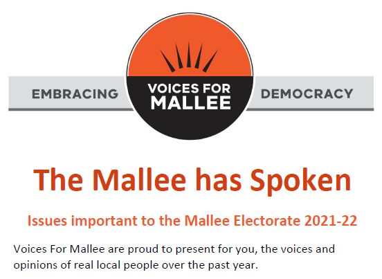Voices For Mallee tweet media