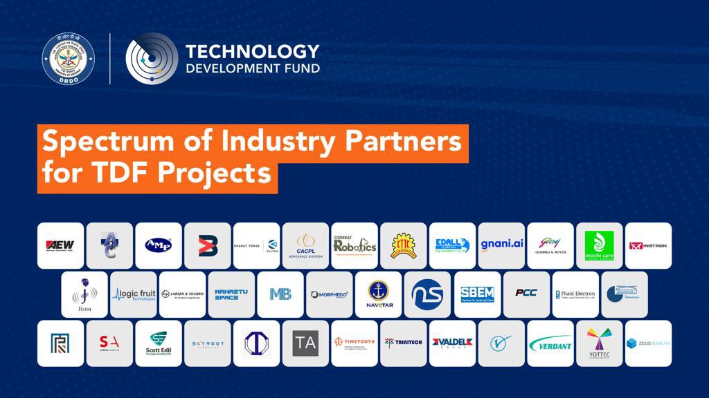 A #collaborative journey towards #AtmanirbhartaInDefence - Technology Development Fund #TDF is a scheme to enable #IndianIndustry & startups to take up the challenges of defence products & #technology developments with continuous support from DRDO. #SwadeshiTechnologies