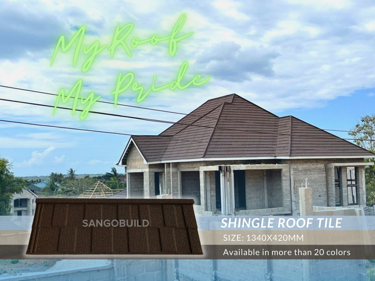 SangobuildChina's tweet photo. Can you imagine living in a house without a roof?

🌫🤦‍♂️🤦🌬

A roof does matter, a good roof could level your life up!

Feel free to consult #SANGOBUILD for your dream roof construction!

👋 WhatsApp/Mob/Wechat/Telegram: +8618067968127

#STONECOATEDMETALROOFING
#STONECOATEDROOF https://t.co/L8CNAwylxn