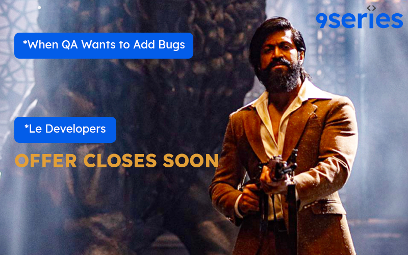 Story of All #QAs & #Developers... !!!😂😂😂

#memeoftheday  #creativity #advertising #jokes #QAMemes #memesdaily #DevelopersMemes #memes2022 #kgfverse  #KGF2 #KGFChapter2  #KGF2Memes #brandpromotion #funnymeme #memes #Yash #Wednesdayvibes #9series