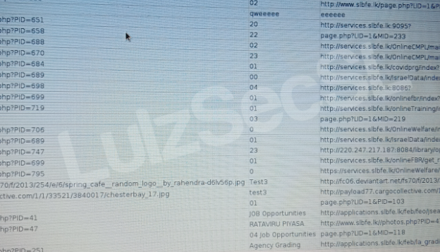 SriLankaTweet's tweet photo. Anonymous group reportedly hacked a Database of Sri Lanka Bureau of Foreign Employment website and leaked data #Anonymous #LKA #Hack #SriLanka https://t.co/ZUuTNLy9vB