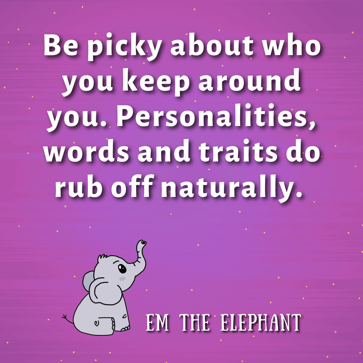 Be picky about who you keep around you. Personalities, words and traits rub off naturally
#believeinyourself #ibelieveinme #qotd #quoteoftheday #inspirationalquotes #motivationalwords #lifequotes #wordstoliveby #selfworth #selfbelief #selfconfidence #confidence #wisdom #cuteness
