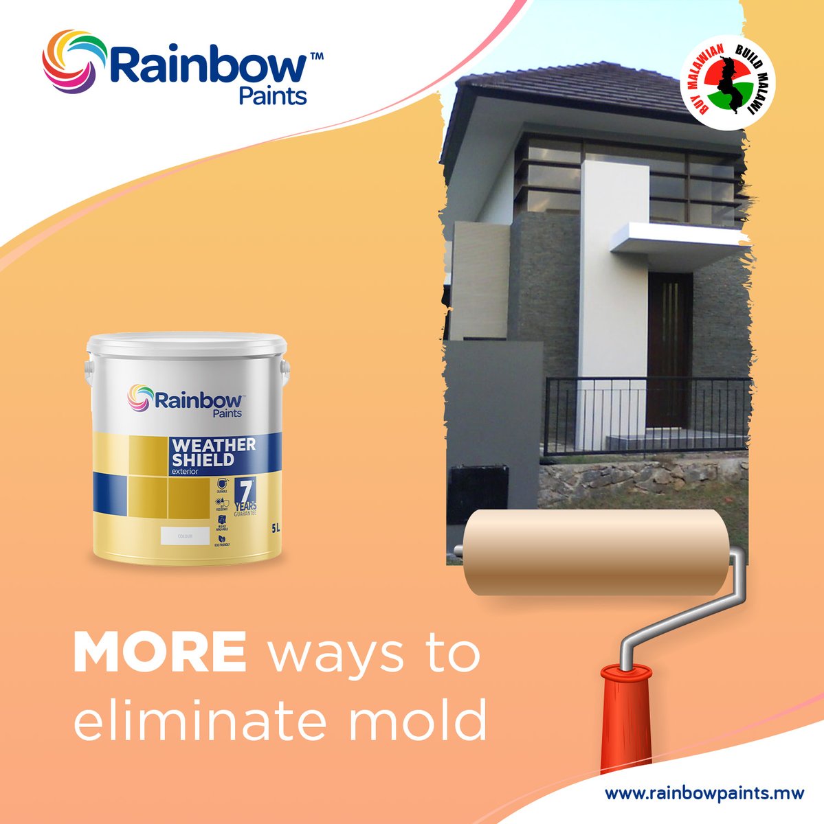 rainbowpaintsmw's tweet photo. MORE ways to eliminate mold.
#Weathershield #ItsMORE #RainbowPaints https://t.co/pBAFvAoEPt