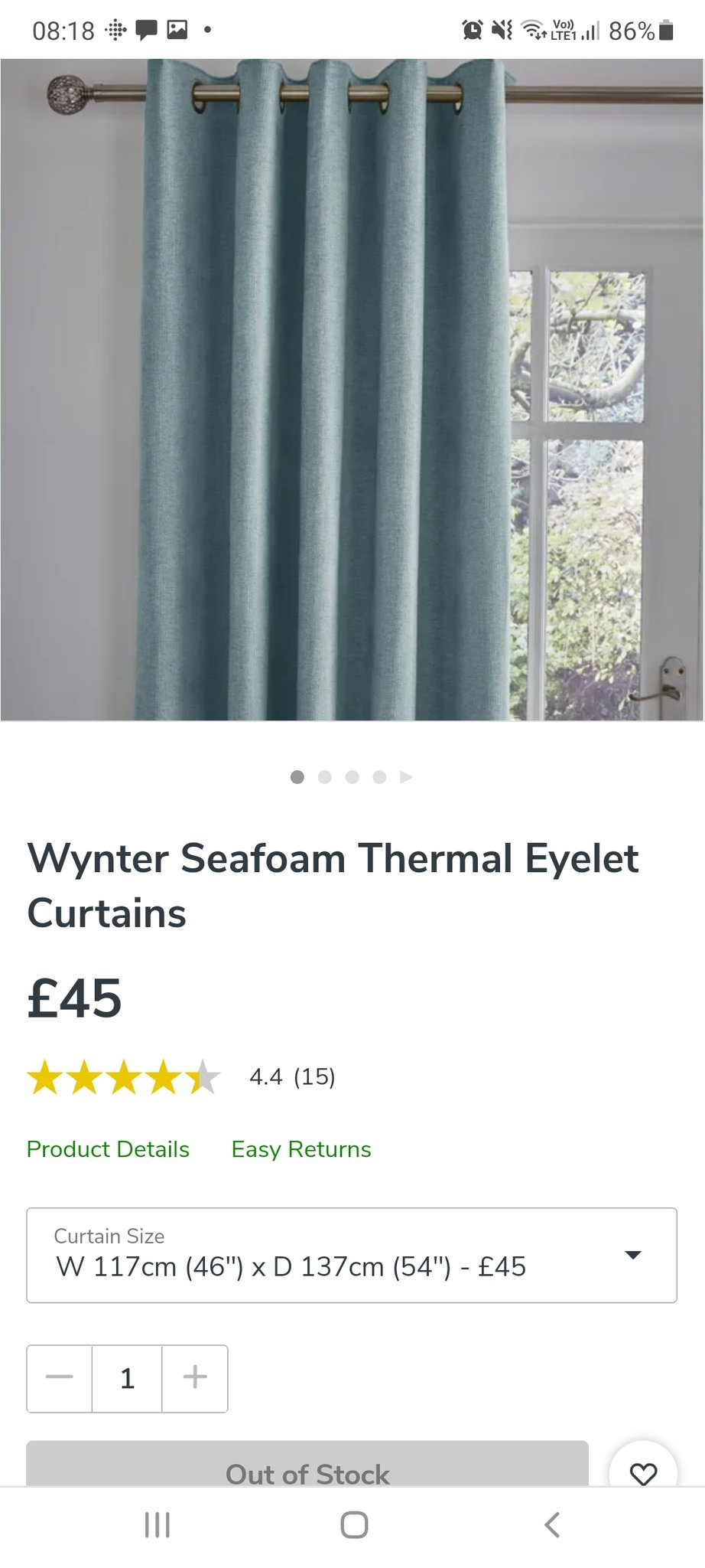 Dunelm on Twitter "Vono27 Good morning Siobhan, Sorry to disappoint