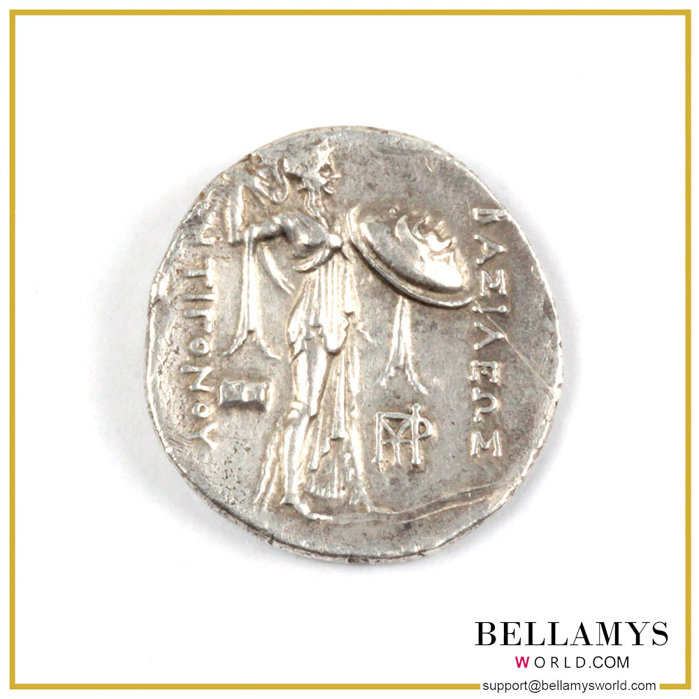 Bellamys_World's tweet photo. #Greek Silver Tetradrachm of Antigonus Gonatas King of Macedonia 276-239 BC.
This coin is referenced in the catalog sale of Guy Loudmer and #HervePoulain on the 18 of February 1977 at Drouot #Paris.
#greece #silver #greekcoin #tetradrachm #greekarcheology #coinweek #Bellamysworld https://t.co/0qjx9kATIS