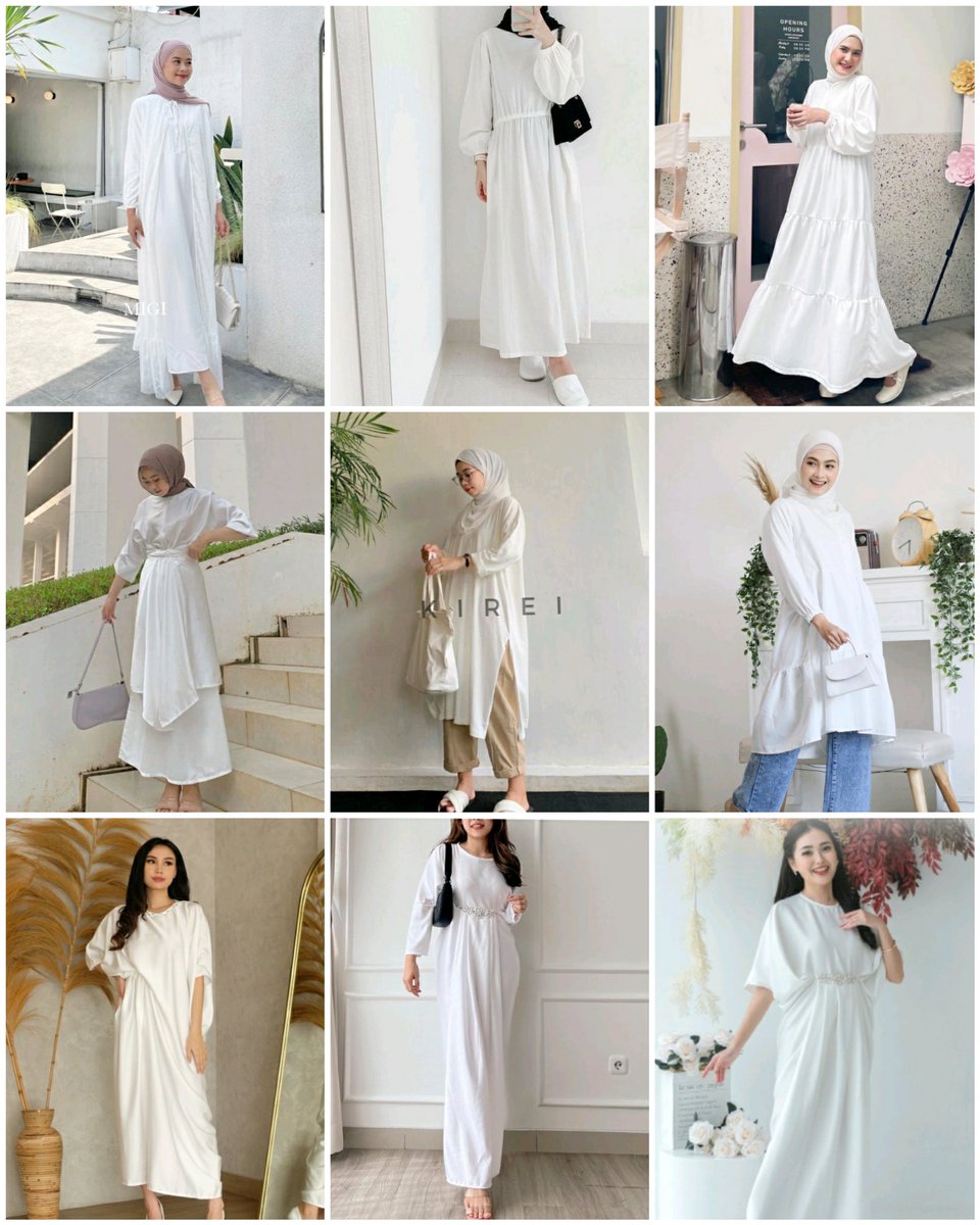 Barangnetizen's tweet image. White Outfit for Raya

-Gamis-Kaftan-Tunik

A Thread✨