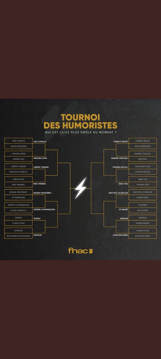 Désolé avec le <a href="/ChinchmanComedy/">Chinchman Comedy</a>  on a tout fait pour qu il y ait bcp de femmes... apparemment on a pas si bien réussi. 😢