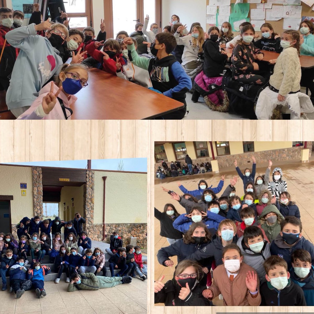 ColegiosElValle's tweet photo. Disfrutando de nuestro primer día de #convivencias.
Amanece nevado❄️ ¡Precioso!
#ColegiosElValle #EducaciónPrimaria #Granja #Duruelo #Segovia #4EPB #4EPD #4EPF #SCH #ElValle https://t.co/01XoLTTljf